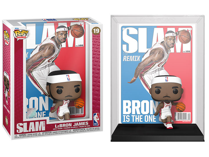 PRESALE | Funko POP! NBA Cover: SLAM - LeBron James #19 with case Vinyl Figures