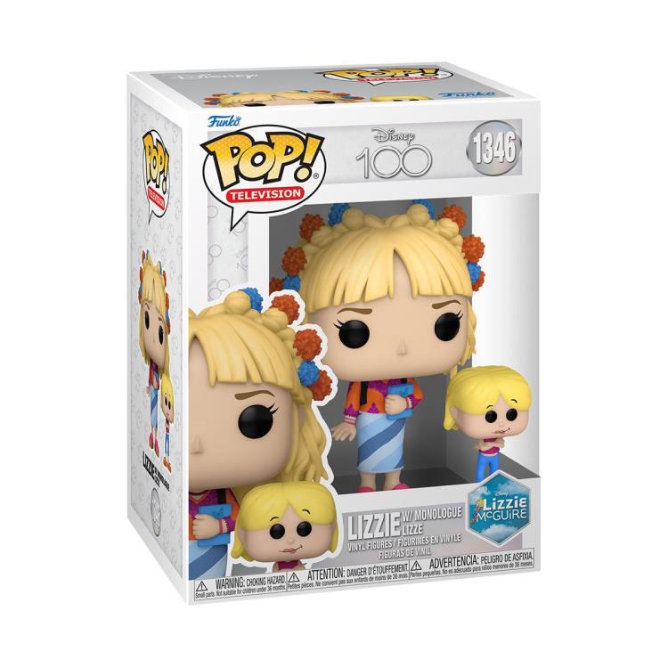 PRESALE | Funko POP! & Buddy: Lizzie McGuire - Lizzie w/ Monologue Lizzie #1346 Vinyl Figures