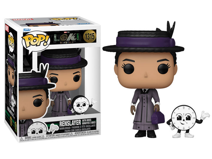 PRESALE | Funko POP! & Buddy: Loki - Renslayer with Miss Minutes (Season 2) #1315 Vinyl Figures