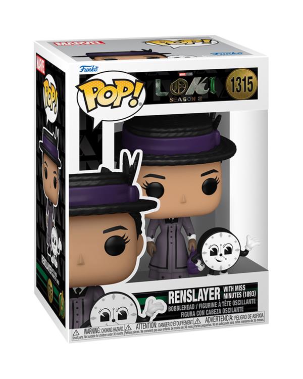 PRESALE | Funko POP! & Buddy: Loki - Renslayer with Miss Minutes (Season 2) #1315 Vinyl Figures