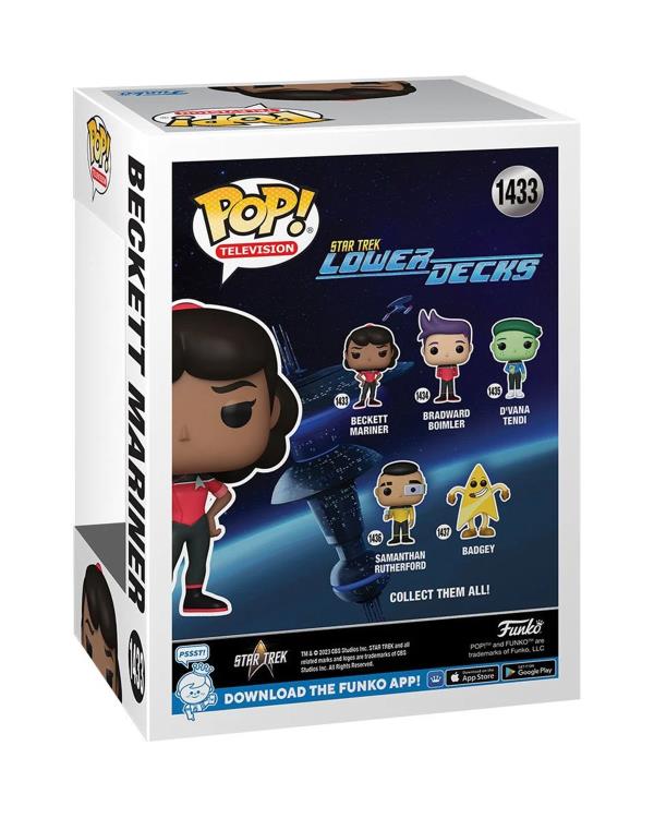 PRESALE | Funko POP! TV: Star Trek: Lower Decks - Beckett Mariner #1433 Vinyl Figures