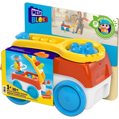 PRESALE | Mega Bloks - Block Spinning Wagon (Mattel)