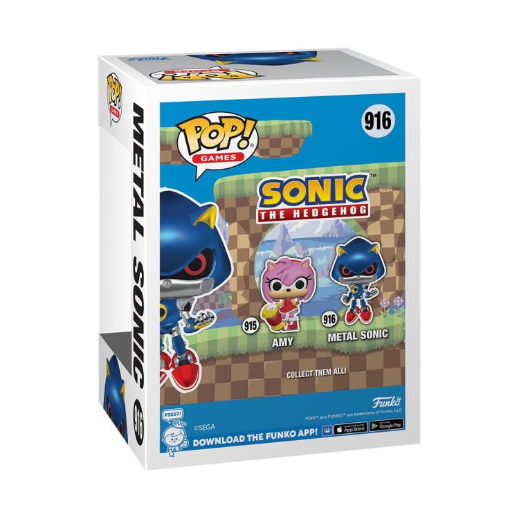 PRESALE | Funko POP! Games: Sonic the Hedgehog - Metal Sonic #916 Vinyl Figures