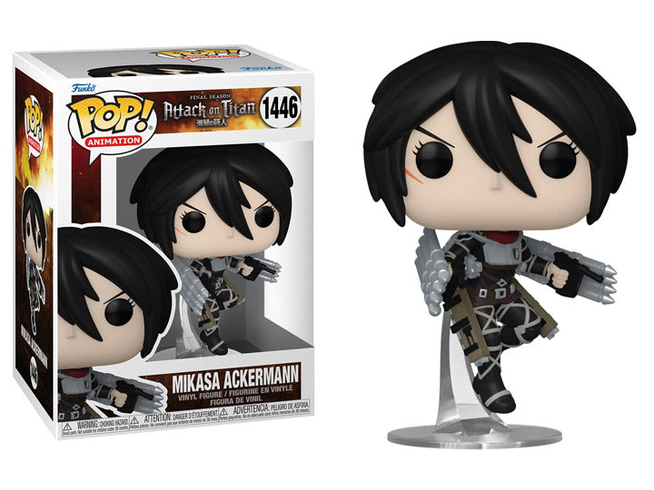 PRESALE | Funko POP! Animation: Attack on Titan: Final Season - Mikasa Ackerman #1446 Vinyl Figures