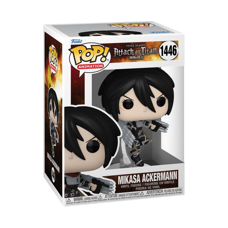 PRESALE | Funko POP! Animation: Attack on Titan: Final Season - Mikasa Ackerman #1446 Vinyl Figures