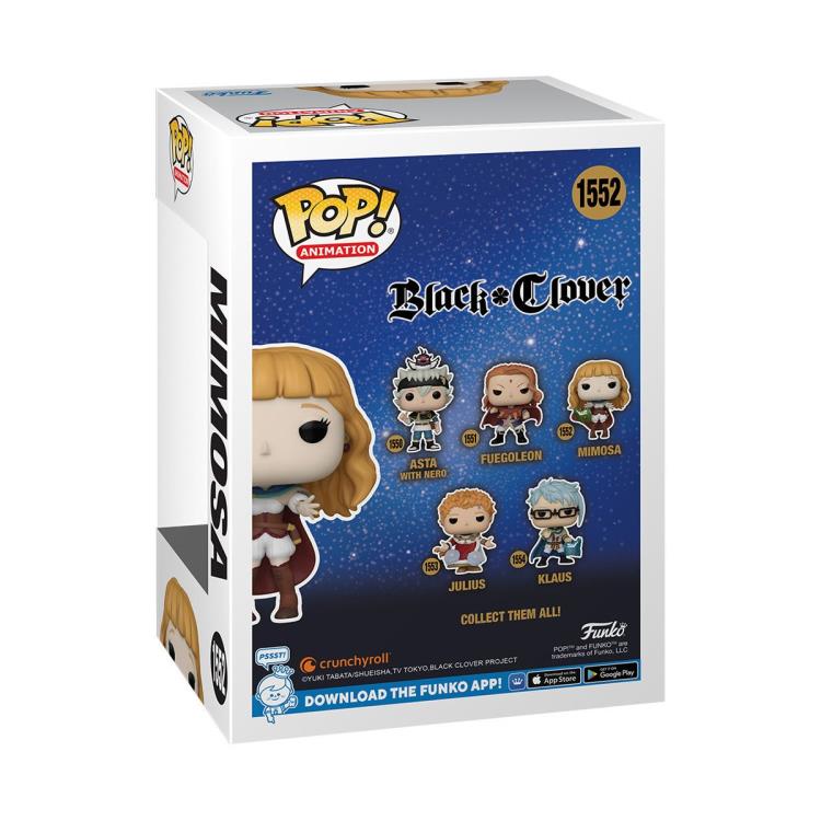 PRESALE | Funko POP! Animation: Black Clover - Mimosa #1552 Vinyl Figures