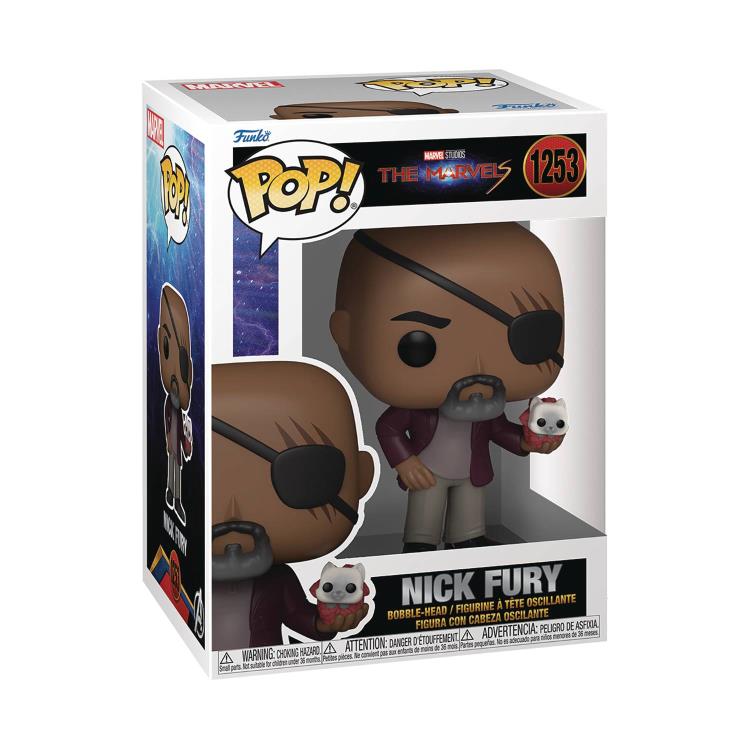 PRESALE | Funko POP! Vinyl: The Marvels - Nick Fury #1253 Vinyl Figures