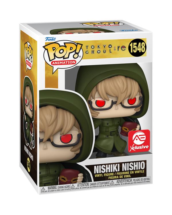 Funko POP! Animation: Tokyo Ghoul:re - Nishiki Nishio AE Exclusive #1548 Vinyl Figures