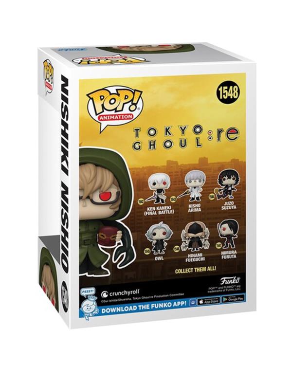 Funko POP! Animation: Tokyo Ghoul:re - Nishiki Nishio AE Exclusive #1548 Vinyl Figures