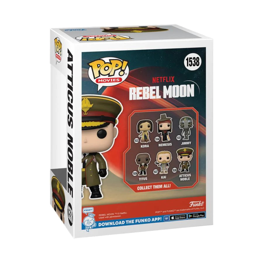 PRESALE | Funko POP! Movies: Rebel Moon - Atticus Noble #1538 Vinyl Figures