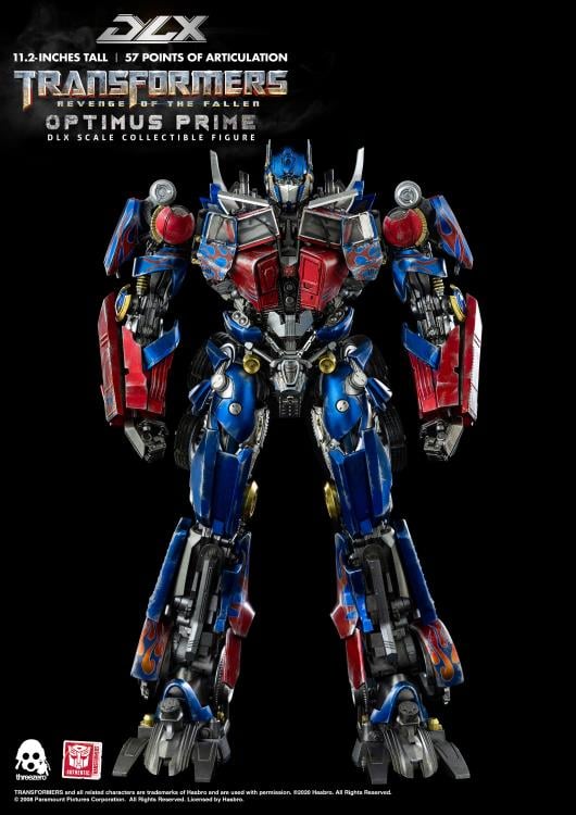 Transformers Revenge of the Fallen: Optimus Prime DLX Action Figure [Threezero]