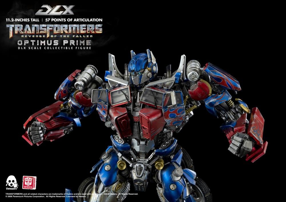Transformers Revenge of the Fallen: Optimus Prime DLX Action Figure [Threezero]