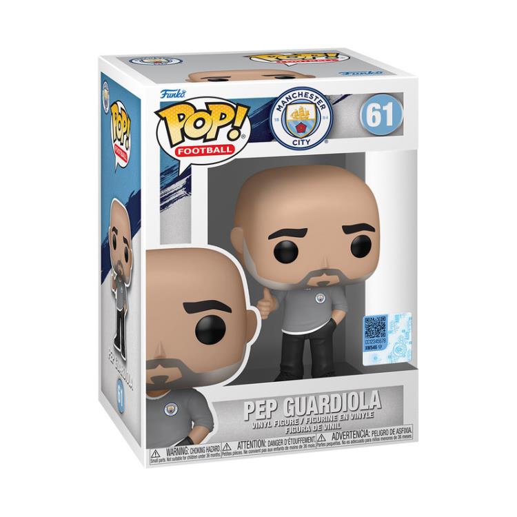 PRESALE | Funko POP! Football: Manchester City - Pep Guardiola #61 Vinyl Figures