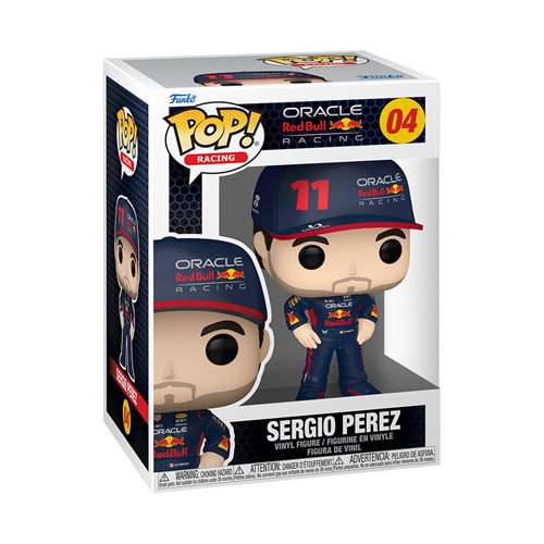 PRESALE | Funko POP! Racing: Formula 1 - Sergio Perez #04 - Vinyl Figures