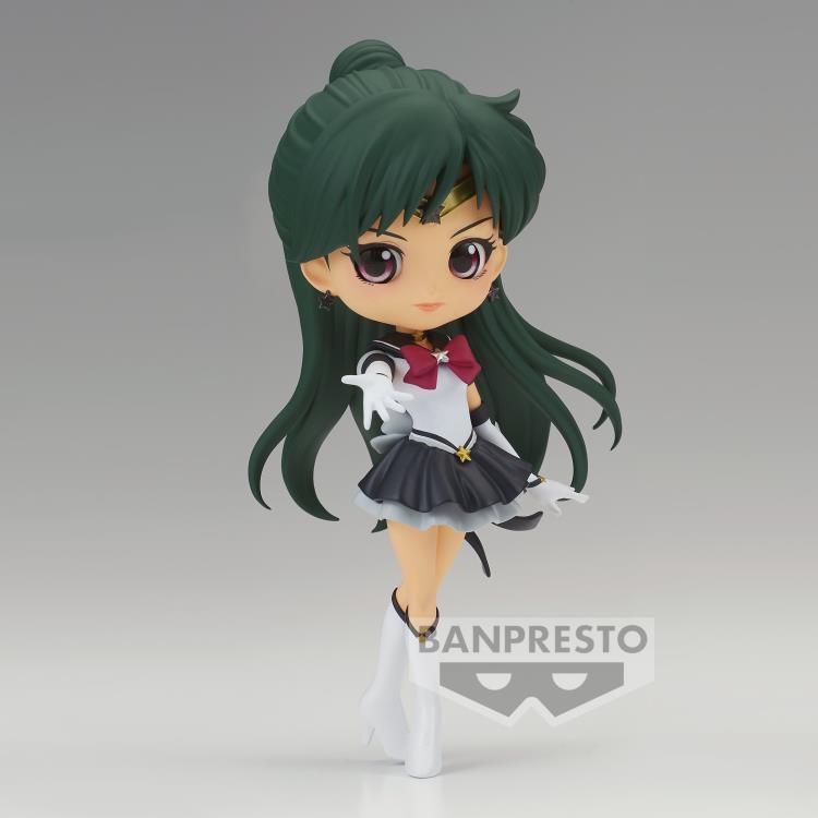 PRESALE | Sailor Moon Pretty Guardian Sailor Moon Cosmos The Movie - Eternal Sailor Pluto - Version A Q Posket Statue (Banpresto)