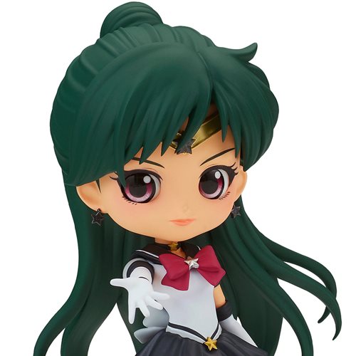 PRESALE | Sailor Moon Pretty Guardian Sailor Moon Cosmos The Movie - Eternal Sailor Pluto - Version A Q Posket Statue (Banpresto)