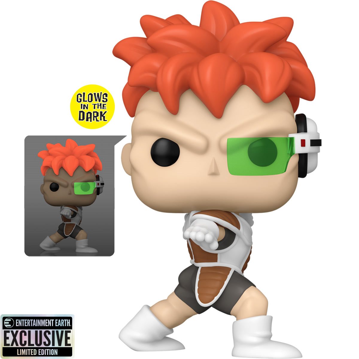 PRESALE | Funko POP! Animation: Dragon Ball Z - Recoome Glow-in-the-Dark #1492 Entertainment Earth Exclusive Vinyl Figures