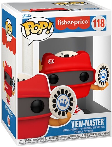 PRESALE | Funko POP! Fisher Price Retro Toy View-Master #118 Vinyl Figures