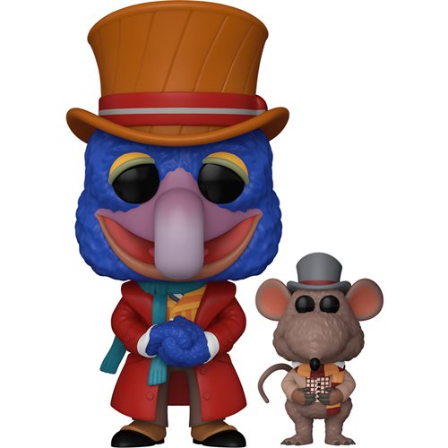 PRESALE | Funko POP! Buddy: The Muppet Christmas Carol - Charles Dickens with Rizzo #1456 Vinyl Figures