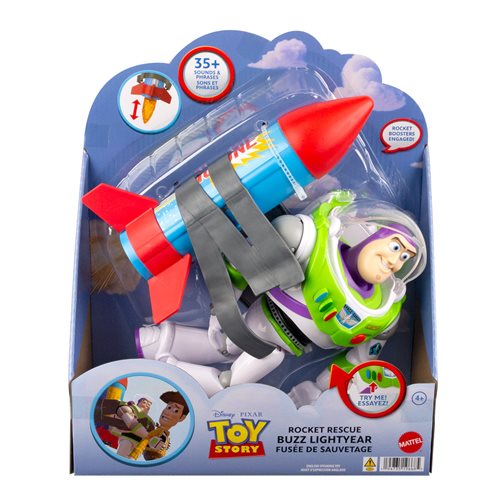 PRESALE | Toy Story Rocket Rescue Buzz Lightyear Action Figure Set with Sound