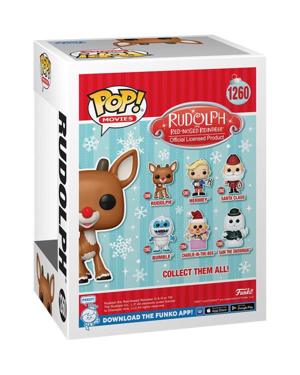 PRESALE | Funko POP! Movies: Rudolph the Red-Nosed Reindeer - Rudolph #1260 Vinyl Figures