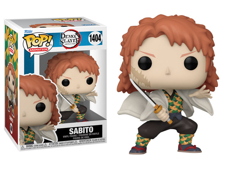 PRESALE | Funko POP! Animation: Demon Slayer: Kimetsu no Yaiba - Sabito #1404 - Vinyl Figures