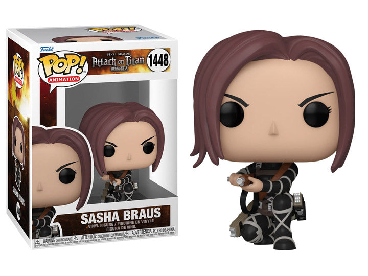 PRESALE | Funko POP! Animation: Attack on Titan: Final Season - Sasha Braus #1448 Vinyl Figures