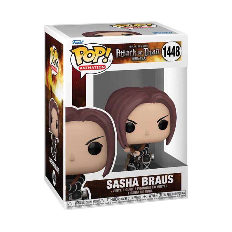 PRESALE | Funko POP! Animation: Attack on Titan: Final Season - Sasha Braus #1448 Vinyl Figures