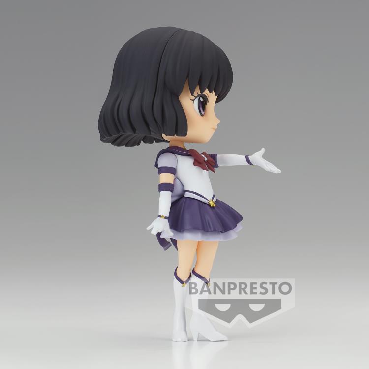 PRESALE | Sailor Moon Pretty Guardian Sailor Moon Cosmos The Movie - Eternal Sailor Saturn - Version A Q Posket Statue (Banpresto)