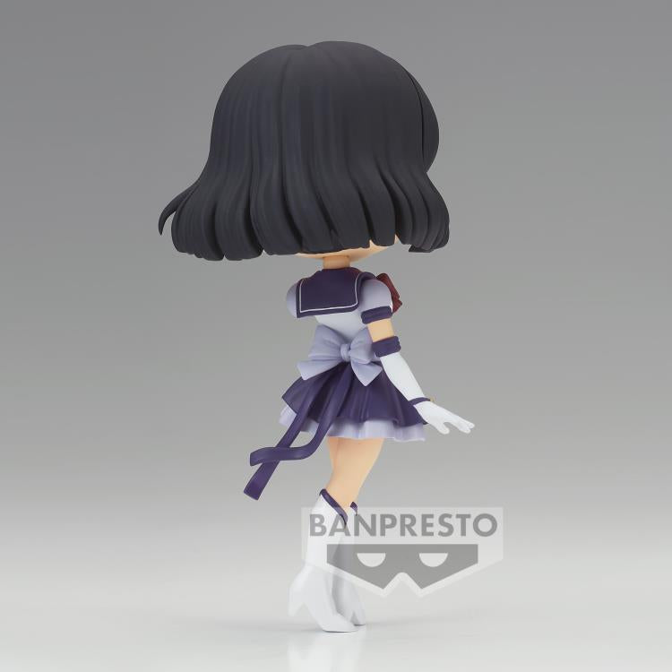 PRESALE | Sailor Moon Pretty Guardian Sailor Moon Cosmos The Movie - Eternal Sailor Saturn - Version A Q Posket Statue (Banpresto)