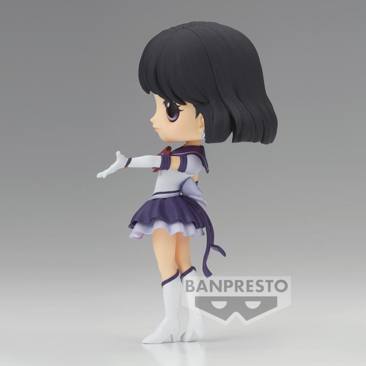 PRESALE | Sailor Moon Pretty Guardian Sailor Moon Cosmos The Movie - Eternal Sailor Saturn - Version A Q Posket Statue (Banpresto)