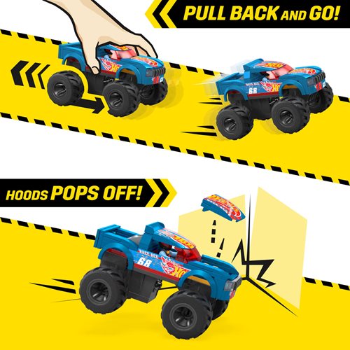 PRESALE | Mega - Hot Wheels - Smash & Crash Race Ace Monster Truck (Mattel)