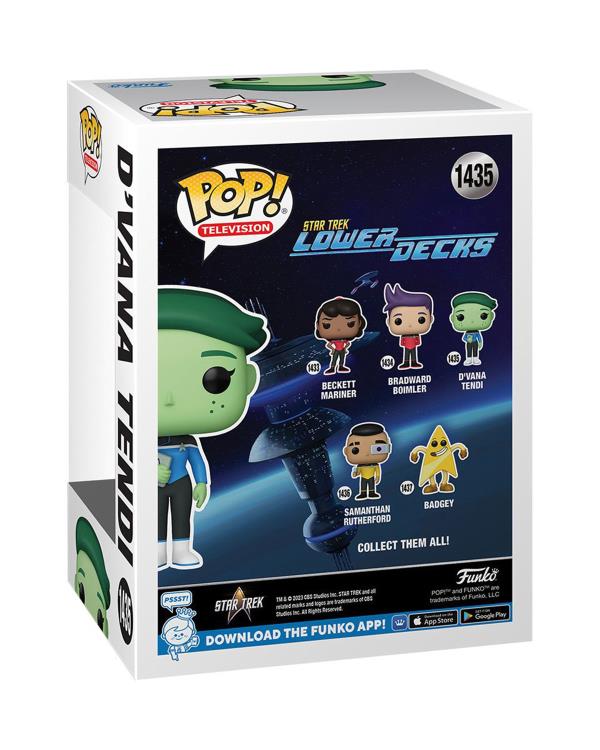 PRESALE | Funko POP! TV: Star Trek: Lower Decks - D'Vana Tendi #1435 Vinyl Figures