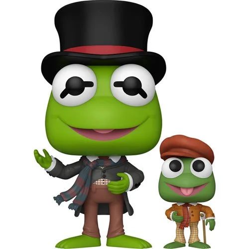 PRESALE | Funko POP! Buddy: The Muppet Christmas Carol - Bob Cratchit with Tiny Tim #1457 Vinyl Figures