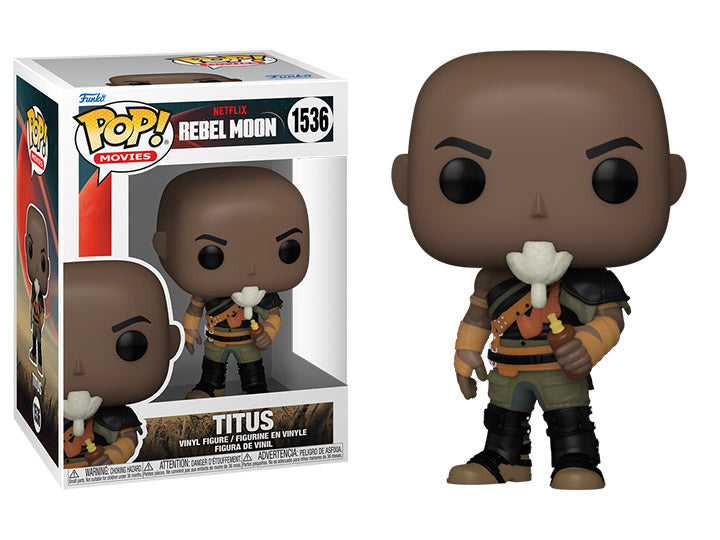 PRESALE | Funko POP! Movies: Rebel Moon - Titus #1536 Vinyl Figures