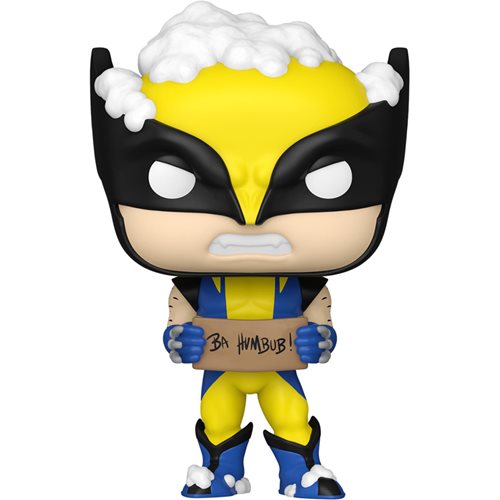 PRESALE | Funko POP! Marvel: Holiday - Wolverine with Sign #1285 Vinyl Figures