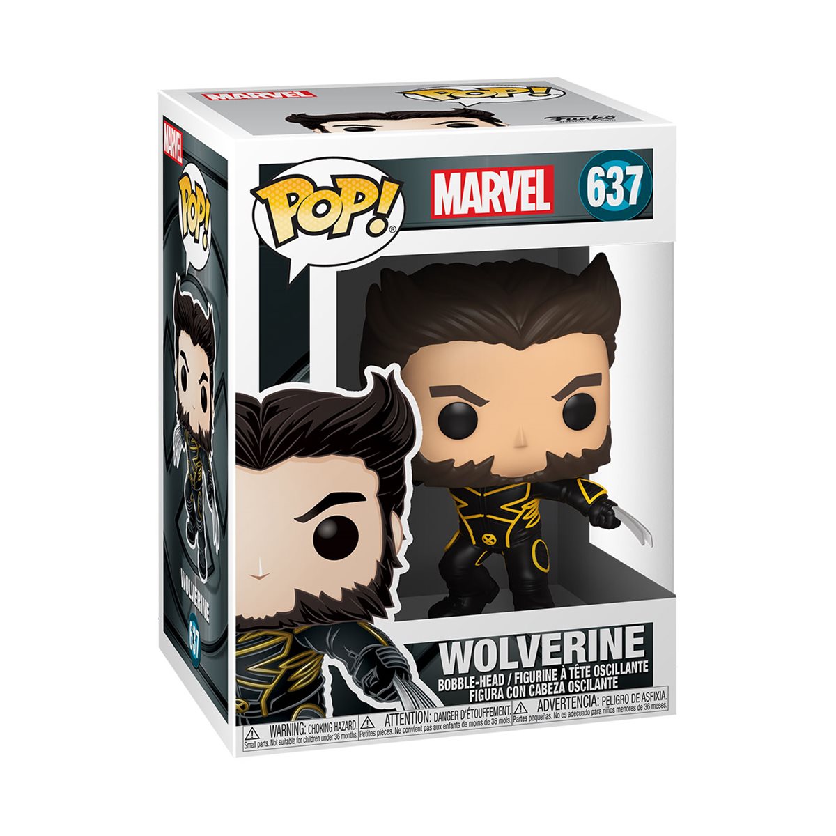 PRESALE | Funko POP! X-Men 20th Anniversary Wolverine in Jacket #637 Vinyl Figures