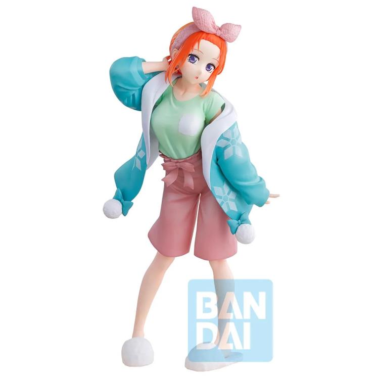 PRESALE | The Quintessential Quintuplets - Yotsuba Nakano - Loungewear Version Ichibansho Statue (Bandai)