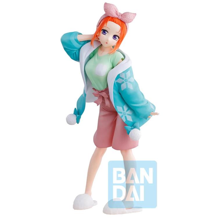 PRESALE | The Quintessential Quintuplets - Yotsuba Nakano - Loungewear Version Ichibansho Statue (Bandai)