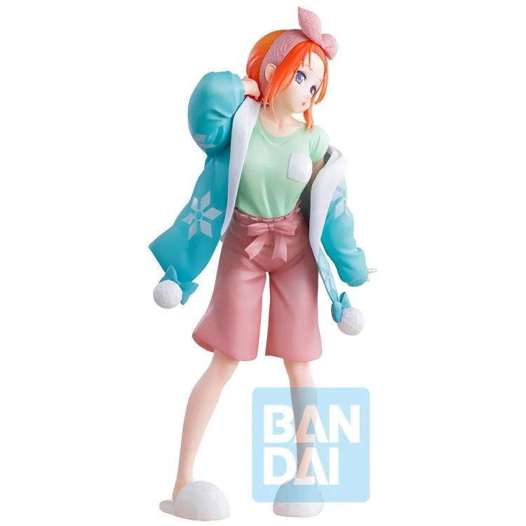 PRESALE | The Quintessential Quintuplets - Yotsuba Nakano - Loungewear Version Ichibansho Statue (Bandai)