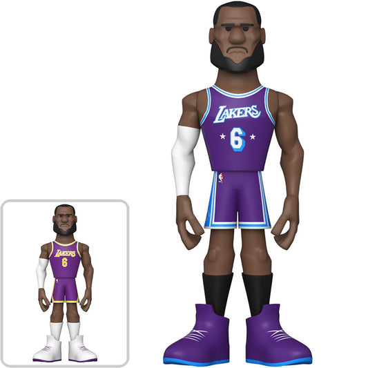 PRESALE | Funko Gold - NBA - Los Angeles Lakers - LeBron James (City Uniform) Premium 5-in Vinyl Figure