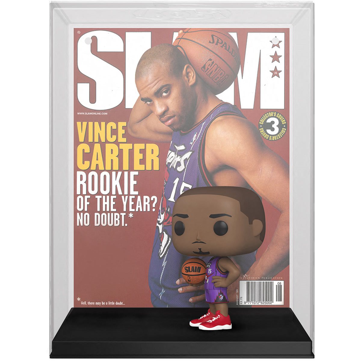 PRESALE | Funko Pop! NBA Cover: SLAM - Toronto Raptors - Vince Carter #03 Vinyl Figure