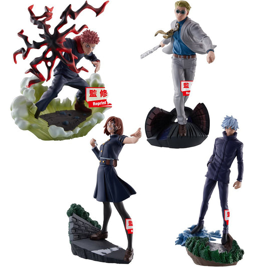 PRESALE | Jujutsu Kaisen: Volume 2 Petitrama Mini-Figure 4-Pack Display SET (MegaHouse)