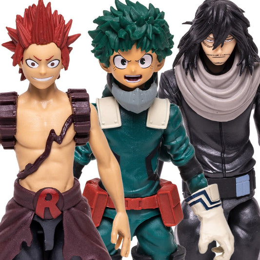 PRESALE | My Hero Academia - Midoriya Izuku - Kirishima Eijirou - Aizawa Shouta - SET (McFarlane Toys)