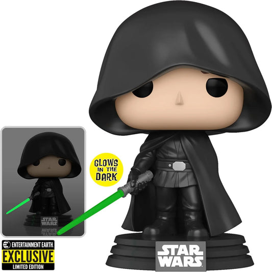 PRESALE | Funko Pop! Star Wars: The Mandalorian - Luke Glow in the Dark #501 - Entertainment Earth Exclusive