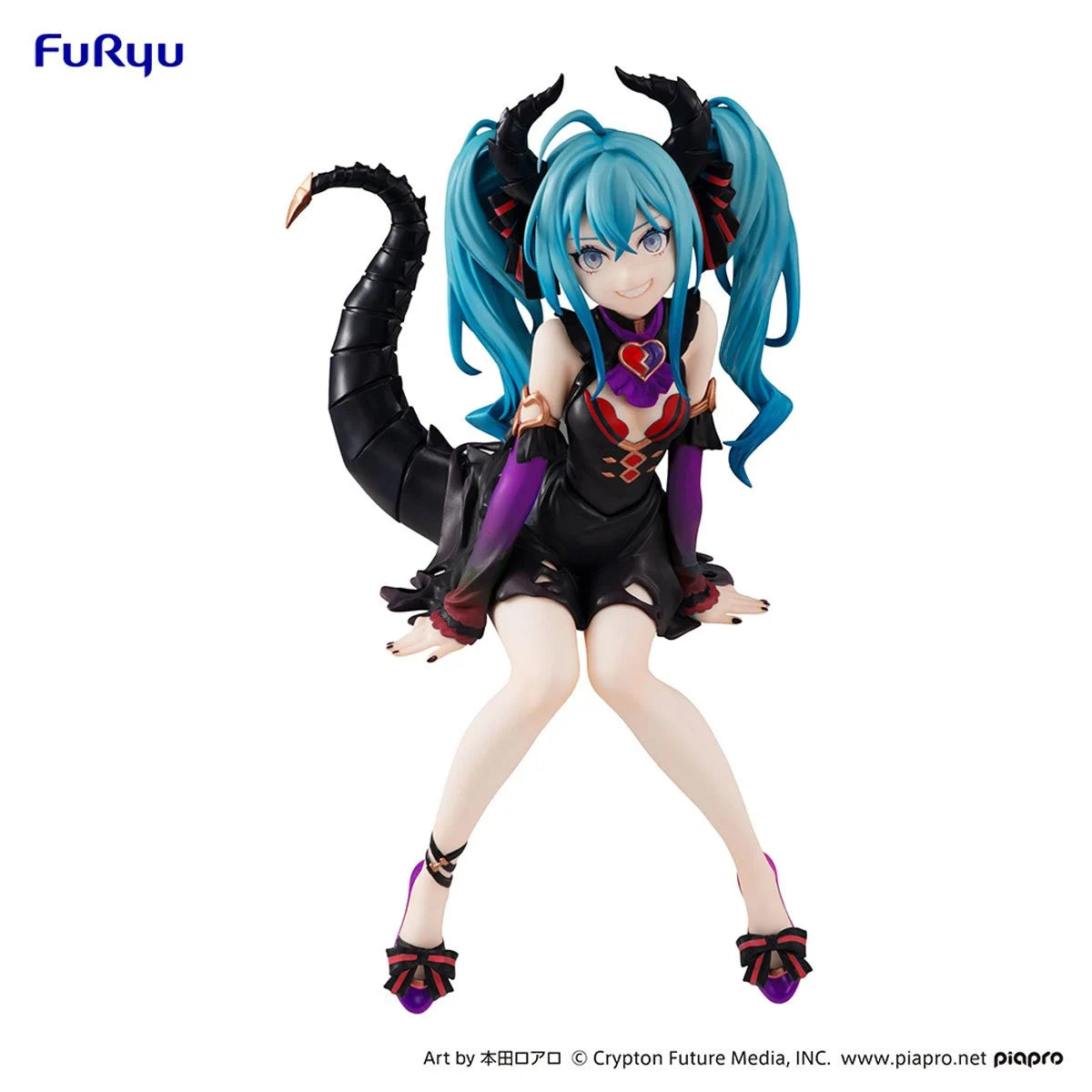 PRESALE | Vocaloid - Piapro Characters - Hatsune Miku - Noodle Stopper Figure - Villain Version (FuRyu)