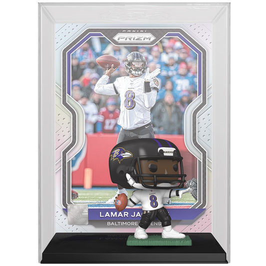 PRESALE | Funko POP! Trading Cards: NFL - Baltimore Ravens - Lamar Jackson #09 Vinyl Figure