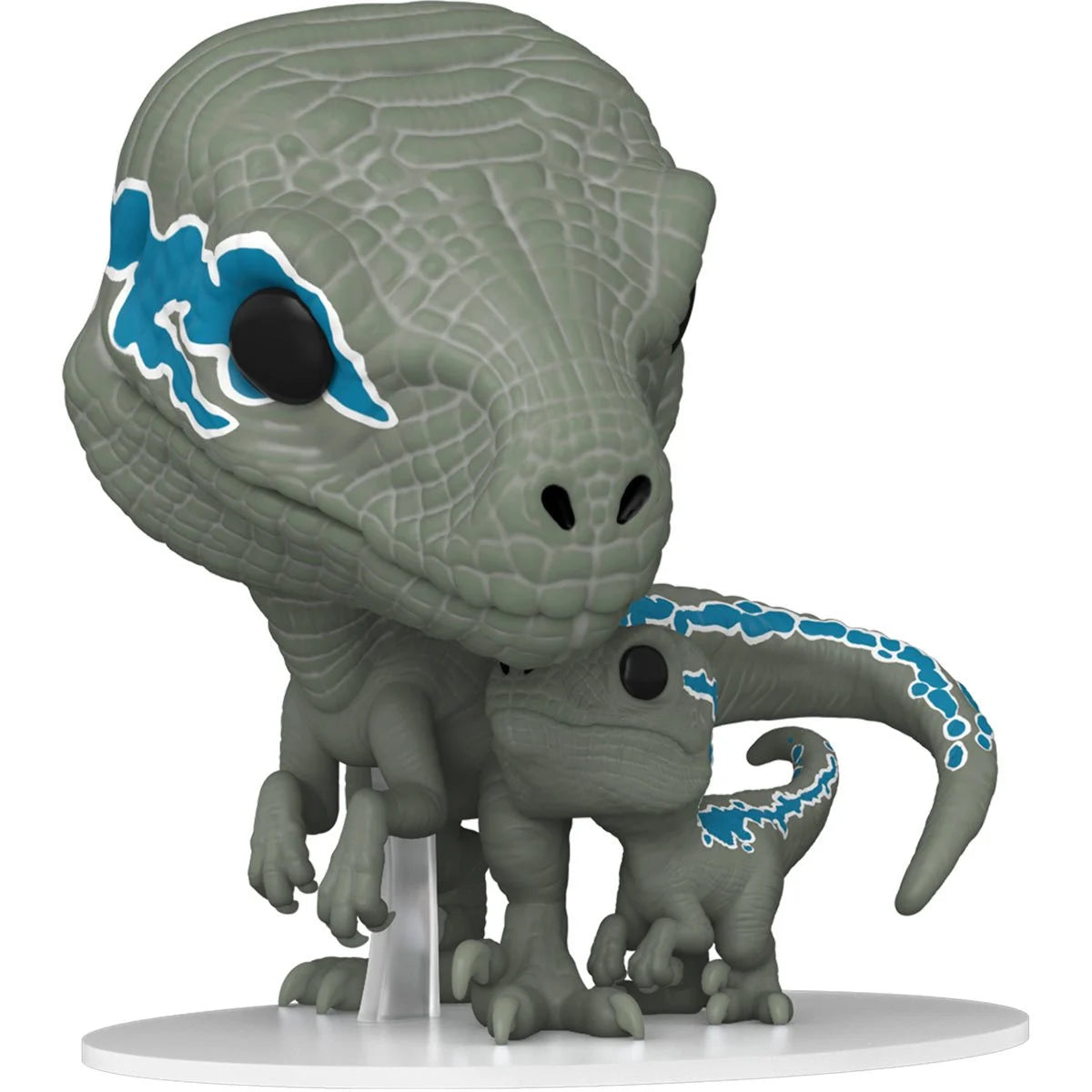 Funko Pop! & Buddy: Jurassic World: Dominion Velociraptor (Blue & Beta) #1212 Vinyl Figure