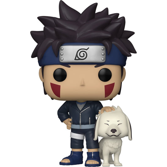 PRESALE | Funko POP! Animation: Naruto Shippuden - Kiba with Akamaru #1194 Vinyl Bobblehead Figures