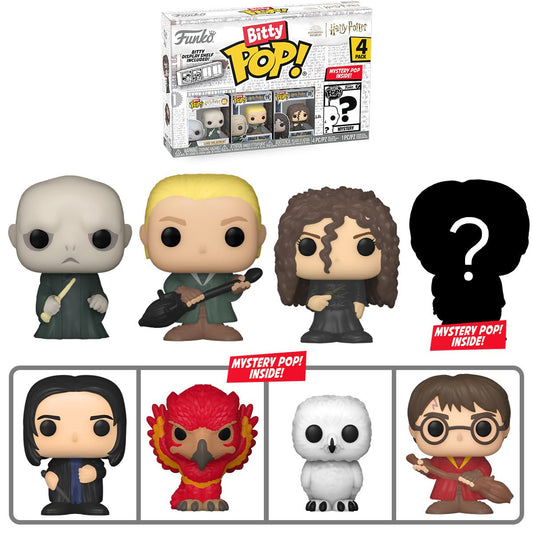 PRESALE | Funko Bitty POP! - Harry Potter - Voldemort - Four Pack Vinyl Figures